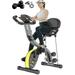 Pooboo Folding Cycling Bicycle Magnetic Exercise Bike Fitness Indoor Upright Stationary Bike for Home Cardio Workout Maximum User Weight 300 Lb.