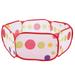 COUTEXYI Foldable Kids Portable Pit Ball Pool Outdoor Indoor Baby Play Tent Hut House Baby Toy Children Tent