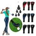 3PCS Golf Head Covers Driver Fairway Woods Headcovers Long Neck 1680D Head Covers for All Fairway and Driver Clubs-Red