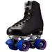 Chicago Skates Men s Classic Quad Roller Skates Black Classic Rink Skate Size 6