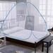 Bed Mosquito Net Mesh Pop-Up Mosquito Net Tent for Beds Anti Mosquito Bites Folding Design with Net Bottom for Baby Adults Trip (79 x71x59 inch)