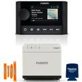 Fusion MS-WB670 Apollo Marine Entertainment Hideaway System with MS-ERX400 Ethernet Wired Remote