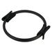 TOPGOD 15 Inches Pilates Ring Dual Grip Yoga Handle Resistance Equipment for Fitness Training