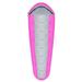 -5-10 â„ƒ Mummy Sleeping Bag Cold Weather Compact Travel Camping with Carrying Case Pink