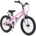 Royalbaby Freestyle 18 In. Pink Kids Bike Boys and Girls Bike with Training wheels and Water Bottle