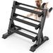 Dripex 3 Tier Heavy Duty Dumbbell Rack Home Gym Weight Rack Dumbbell Storage Stand Holder Latest Model(Rack Only)
