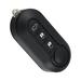 Unique Bargains 3 Button Replacement Car Key Fob Case Keyless Entry Remote Key Shell for Fiat 500 500X 500L