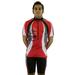 men s cool plus sublimated print race cut short-sleeve biking cycling jersey