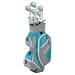 Tour Edge 2020 Lady Edge Full Golf Complete Set Turquoise Grey and White