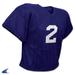 CHAMPRO Gridiron Porthole Mesh Football Practice Jersey Youth X-Large Purple