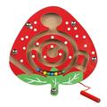 Fridja Kids Magnetic Maze Toys Kids Wooden Game Toy Wooden Intellectual Puzzle Board