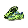 Rotosw Unisex Youths Cleats Soccer Shoes Athletic Low Top Kids Football Magic Tape Sneakers Size 10C-4.5Y Fluorescent Green (Long Nails) 2.5Y