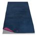 Gaiam Grippy Yoga Mat Towel - Vivid Blue/Fuchsia