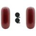 Extreme Max 3006.7724.2 BoatTector HTM Inflatable Boat Fenders Value 2-Pack - 6.5 In. x 15 In. Cranberry