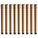 Winn DriTac Wrap Midsize (+1/16 ) Copper - 9 Piece Golf Grip Bundle