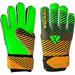 VIZARI Sports Saturn Soccer Goalie Goalkeeper Gloves Size 8 Green for Kids Youth & Boys Football Gloves with Grip Boost Padded Palm and fingersave Flat Cut Construction