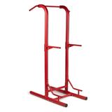Titan Fitness Outdoor Power Tower Red 4-Stations-In-1 Pull-Up Dip Knee Raise Push-Up Stations