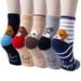 EQWLJWE Women s Lovely Animal Printing 5 Pairs Of Casual Cat And Dog Socks Women s Socks Holiday Clearance