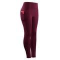 Ladies Sports Pants Yoga High Waist Straight Pants Tight-fitting Seamless Trousers Ladies Quick-drying Breathable Stretch Compression Cropped Pants