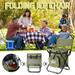 EQWLJWE Multifunctional Outdoor Folding Chair Insulation Ice Pack Stool Back Chair Camping and Hiking Supplies Holiday Clearance