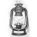 Rayo Rustico Kerosene Outdoor Lantern - 7.5 Inch Hurricane Lamp for Camping or Home Patio Use Unpainted