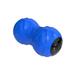 Clinton Vibration Peanut Massage Ball 5 levels of vibrating speed for Deep Tissue Massage Blue Color