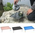 SPRING PARK Portable Aluminum Mini Ultra-light Folding Camping Table Desk Picnic Outdoor Fishing Desk