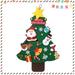 Christmas Tree Toy Felt 3ft DIY for Kids Hanging Christmas Tree Decoration for Wall Door Room 21pcs Ornaments Felt Xmas Tree Xmas Gift