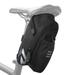 Vistreck Saddle Bag with Water Bottle Pocket Waterproof Bike Seat Bag Reflective Cycling Rear Seat Post Bag with Kettle Pouch Large Capacity Tail Rear Bag MTB Road Bike Bag Storage Bag