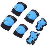 Kids/Youth/Adult Knee Pads Elbow Pads with Wrist Guards Protective Gear Set 6 Pack for Rollerblading Skateboard Cycling Skating Bike Scooter Riding Sports