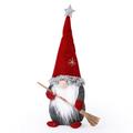 PHENAS Holiday Gnome Christmas Elf Decoration Ornaments Thanks Giving Day Gifts Swedish Gnomes tomte 14 Inches/Red