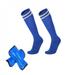 Popvcly 1 Pair Compression Soccer Socks with Shin Guards Pads Football Shin Pads Leg Sleeves Soccer Shin Support Sport Stockings