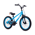 RoyalBaby EZ Kids Bike Easy Learn Balancing to Biking 14 Inch Balance & Pedal Bicycle Instant Assembly for Boys Girls Ages 3-5 Years Blue