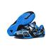 SIMANLAN Kids Breathable Magic Tape Soccer Cleats Running Non Slip Athletic Shoe Unisex Indoor/Outdoor Low Top