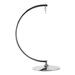 Aron Living 62 Mid-Century Metal Bubble Chair Stand in Silver