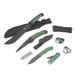 Ozark Trail 11 Piece Camping Tool Set Black and Green