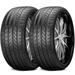 Pair of 2 New Lexani Lx-Twenty 245/35R19 97W XL All Season High Performance UHP Tires LXST201935050 / 245/35/19 / 2453519 Fits: 2017-18 Audi A4 Progressiv 2020 Subaru WRX STI Kanrai Edition