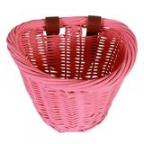 Bike Basket Wicker Front Handlebar Bicycle Basket For Boys Girls Bikes Electric Bicycle Bicycle Basket Men And Women Same Car