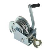Genrics 1600lbs Hand Winch Boat Winch Hand Crank Winch W/10m (32ft) Cable Manual Winches