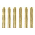 6 Pcs Dart Barrel for Nylon/Steel Darts Tip Dart Acces 47mm 12g 2BA Thread