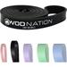 WOD Nation Pull Up Assistance Band for Exercise Stretch & Serious Fitness Black