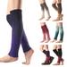 Cheers.US 1 Pair Compression Leg Sleeves Sun Protection Foot Sleeves Soft Flexible Imitated Cashmere Men Women Compression Sleeve for Workout