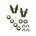 Front Door Hinge Pin & Bushing Kit - Compatible with 2001 - 2006 Chevy Silverado 2500 HD 2002 2003 2004 2005