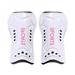 Wisremt 1Pair Soccer Shin Guards Pads For Adult Kids Football Shin Pads Leg Sleeves Soccer Shin Pads Adult Knee Supports White Children
