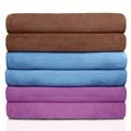 JML Bath Towel Microfiber 6 Pack Towel Sets (27 x 55 ) - Extra Absorbent Fast Drying ï¼ŒViolet Coffee Blue