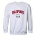 W Republic 562-366-WHT-01 Men Radford Highlanders Dad Crewneck Fleece White - Small