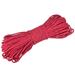 Uxcell 101.7Ft 4mm Nylon Reflective Tent Rope Guyline Camping Cord Red