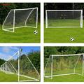 Gupbes Soccer Goal Net Sports Competition Soccer Goal Net Replacement Full Size Football Goal Post Netting for Sports Match Training