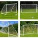 Gupbes Soccer Goal Net Sports Competition Soccer Goal Net Replacement Full Size Football Goal Post Netting for Sports Match Training