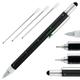 AoHao Multi Tool Pen 6 In 1 Ballpoint Pen with Ruler Level Cross Flat Head Screwdriver Touch Screen Pocket Multitool Pen